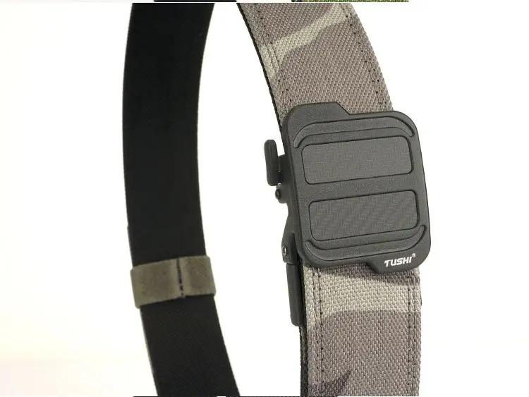 TUSHI 3.8CM Double Layer Nylon Belt for Men — feature 22