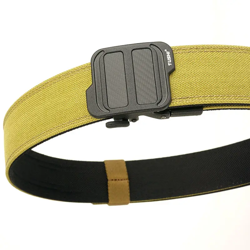 TUSHI 3.8CM Double Layer Nylon Belt for Men - Image 3