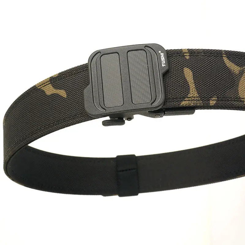 TUSHI 3.8CM Double Layer Nylon Belt for Men - Image 7
