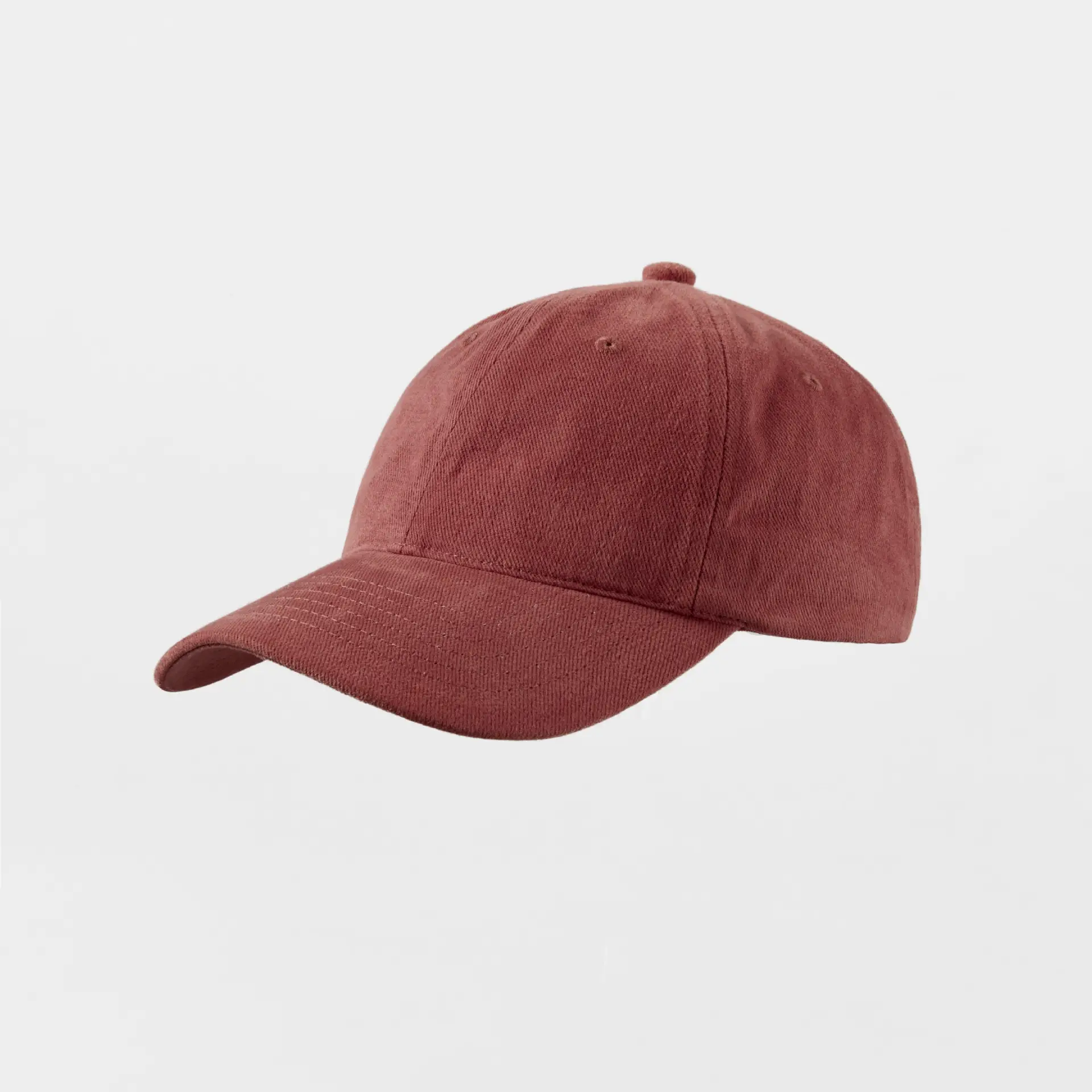 Organic Cotton Baseball Cap with Custom Logo & Curved Brim - Image 5