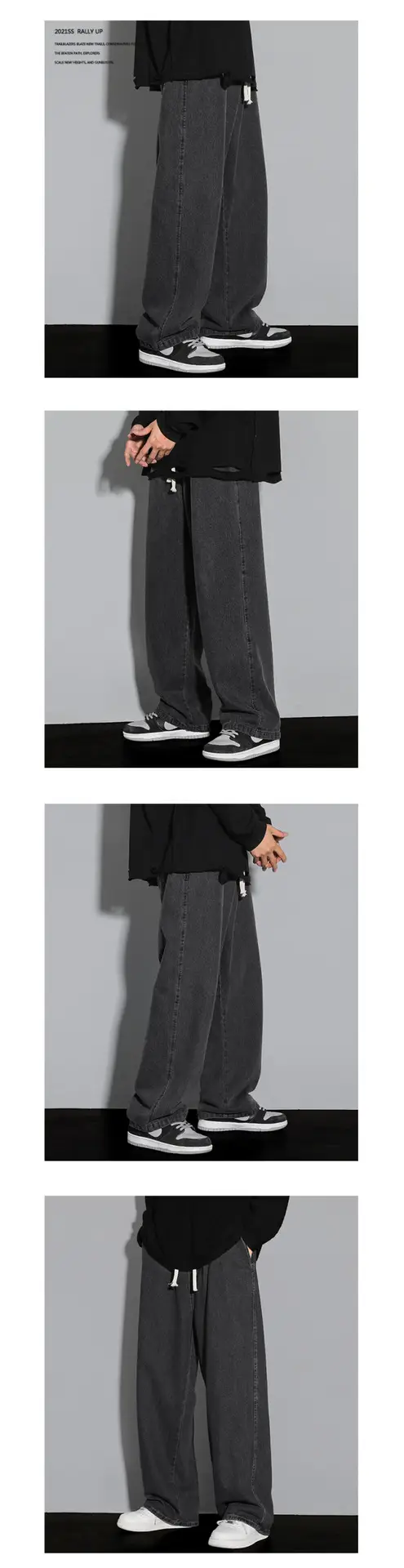 Men Fleece-Lined Loose Jeans 2025 Winter Trendy — feature 29