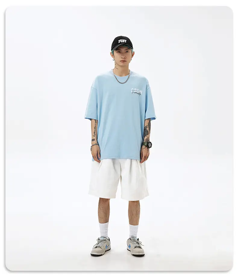 Men Black Strive For Future T-Shirt Short Sleeve Cotton — feature 31