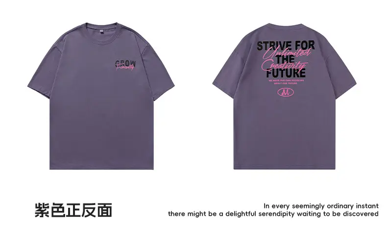 Men Black Strive For Future T-Shirt Short Sleeve Cotton — feature 34