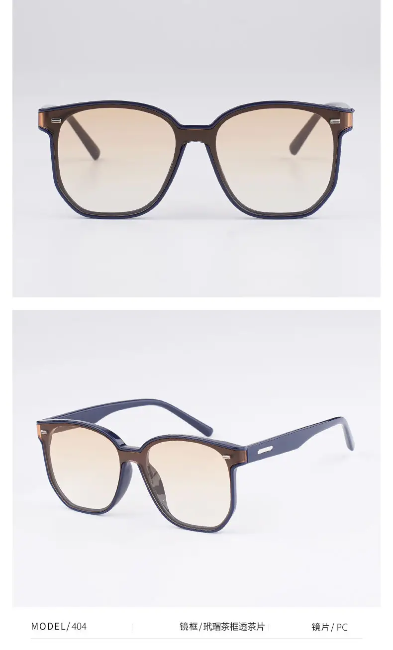 Men Curved UV400 Sunglasses Black Frame — feature 14
