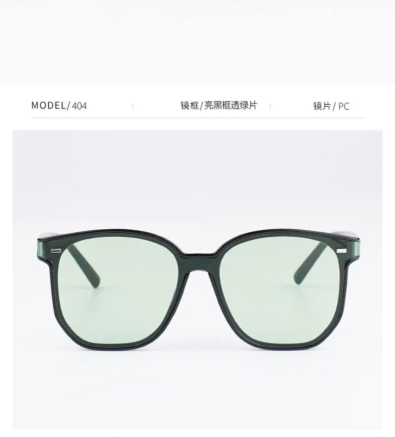 Men Curved UV400 Sunglasses Black Frame — feature 9