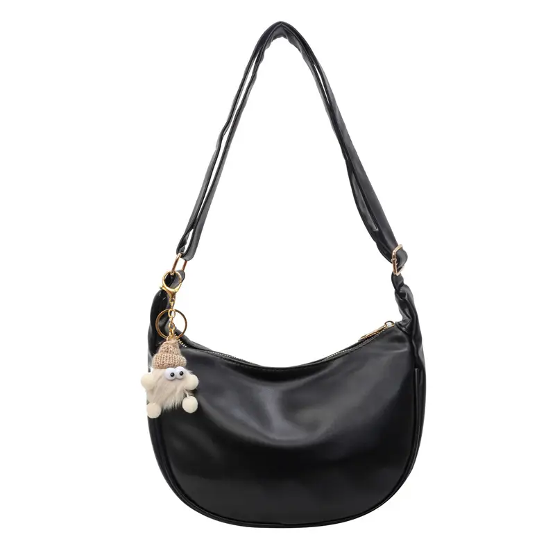 2024 Korean Style Black Messenger Bag for Women - Image 7