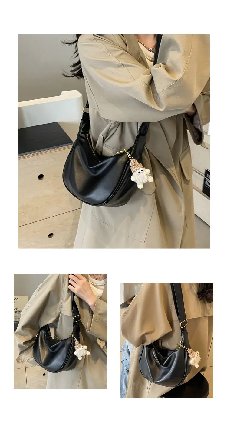 2024 Korean Style Black Messenger Bag for Women — feature 11