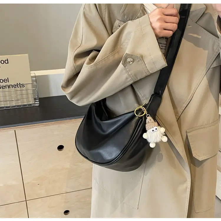 2024 Korean Style Black Messenger Bag for Women — feature 21
