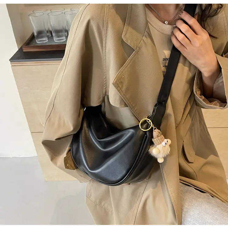 2024 Korean Style Black Messenger Bag for Women — feature 22