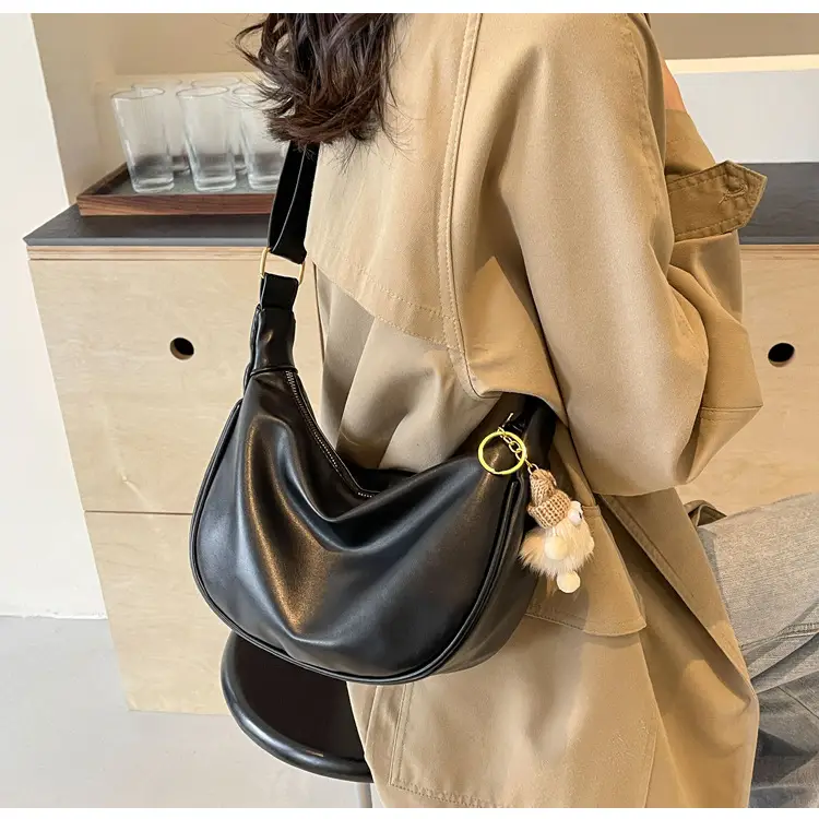 2024 Korean Style Black Messenger Bag for Women — feature 23