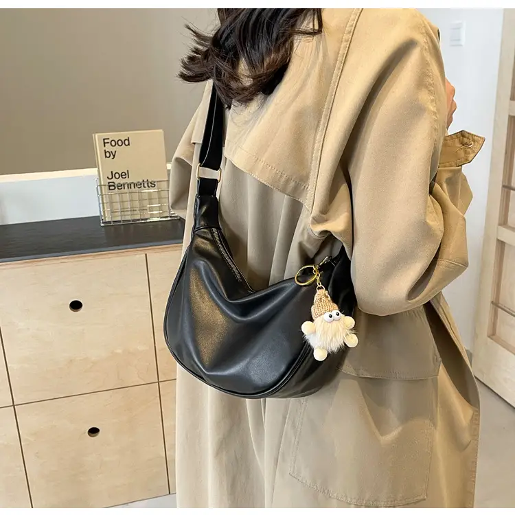 2024 Korean Style Black Messenger Bag for Women — feature 24