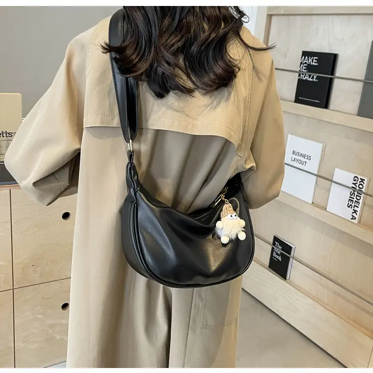 2024 Korean Style Black Messenger Bag for Women — feature 25