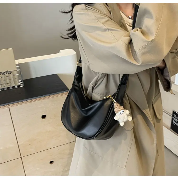 2024 Korean Style Black Messenger Bag for Women — feature 26