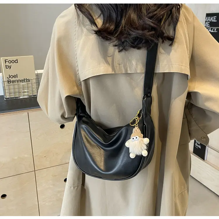 2024 Korean Style Black Messenger Bag for Women — feature 28