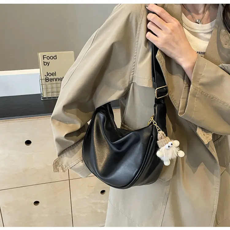 2024 Korean Style Black Messenger Bag for Women — feature 29
