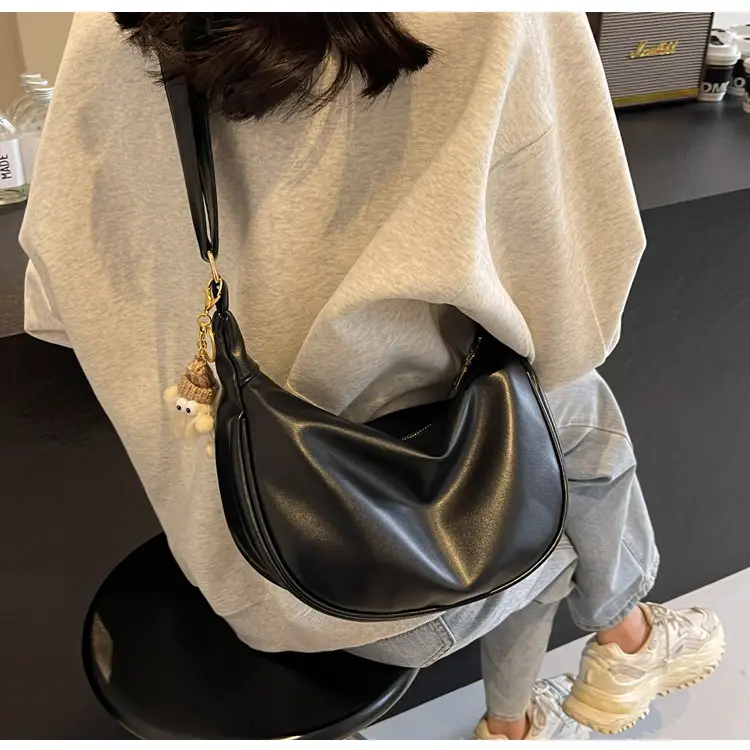 2024 Korean Style Black Messenger Bag for Women — feature 35