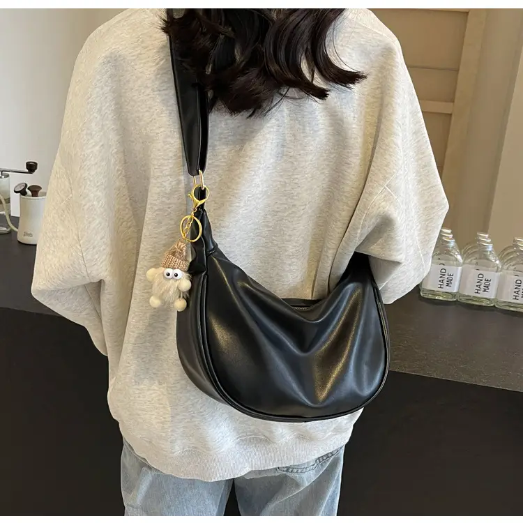 2024 Korean Style Black Messenger Bag for Women — feature 36