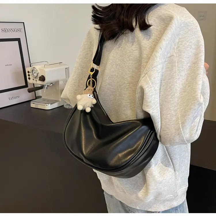 2024 Korean Style Black Messenger Bag for Women — feature 37
