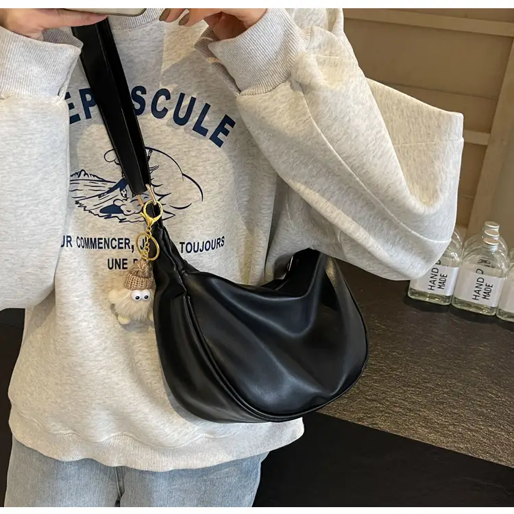 2024 Korean Style Black Messenger Bag for Women — feature 38