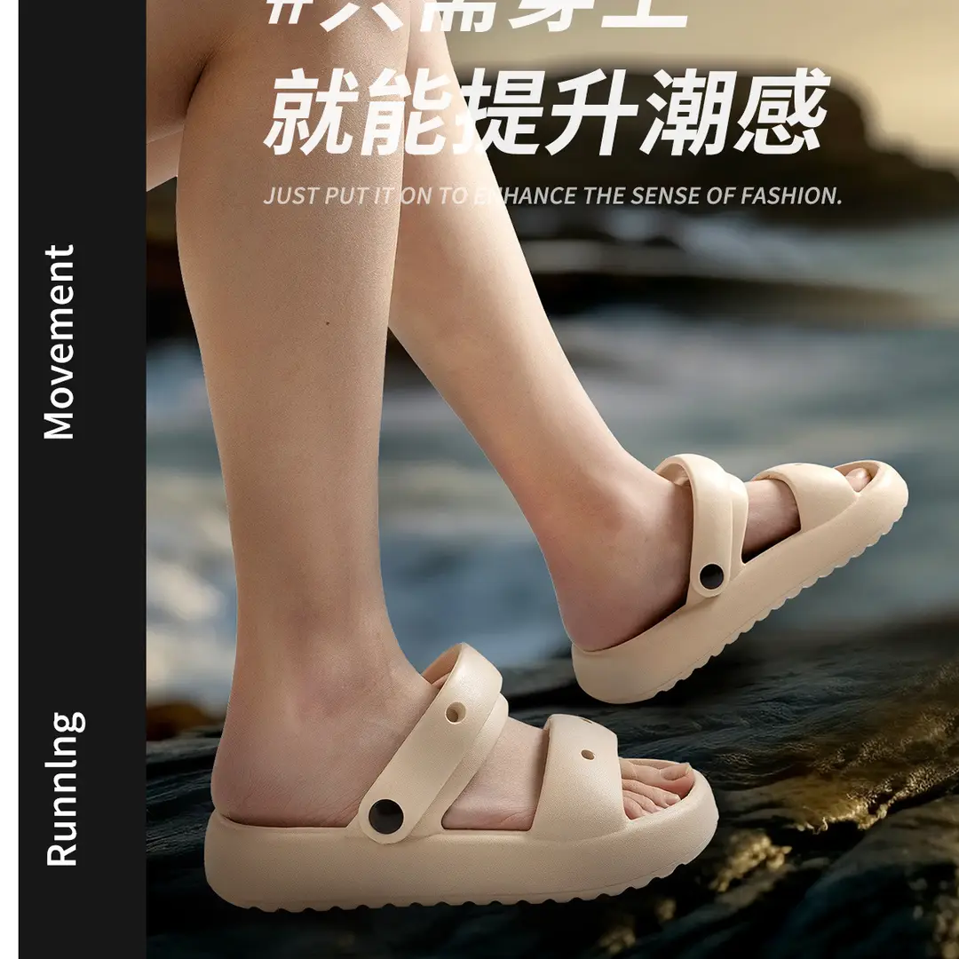 Women's Indoor Non-Slip Beach Sandals for Outdoor Wear, 2026 New Model, Ultra-Comfortable Slippers, Women's Clogs — feature 16