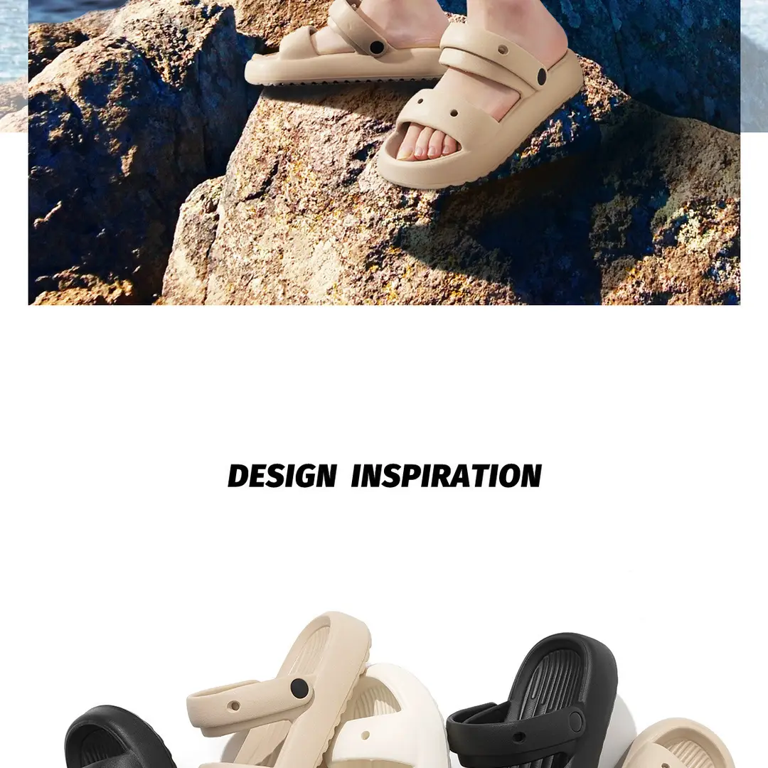 Women's Indoor Non-Slip Beach Sandals for Outdoor Wear, 2026 New Model, Ultra-Comfortable Slippers, Women's Clogs — feature 2