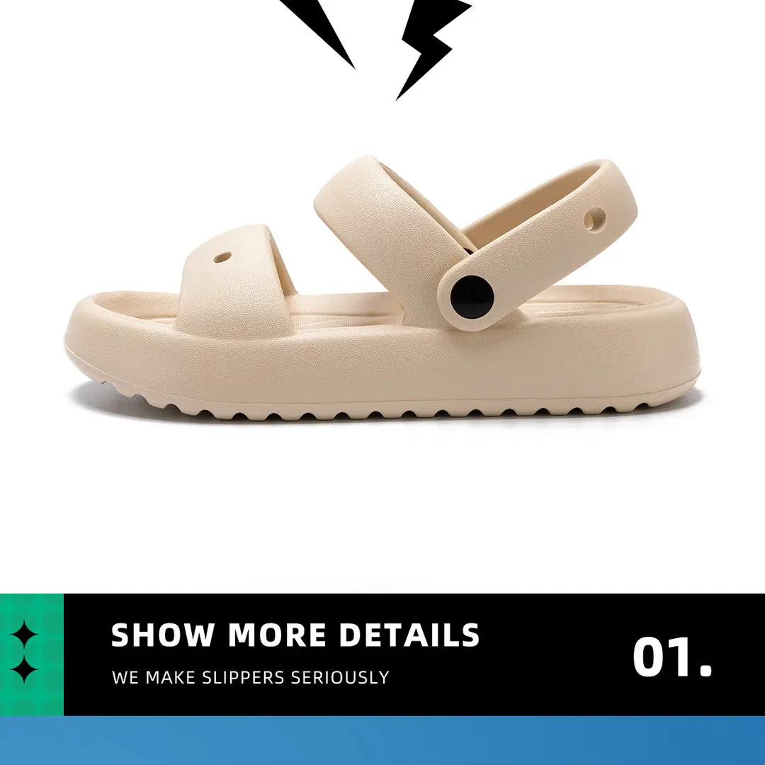 Women's Indoor Non-Slip Beach Sandals for Outdoor Wear, 2026 New Model, Ultra-Comfortable Slippers, Women's Clogs — feature 6