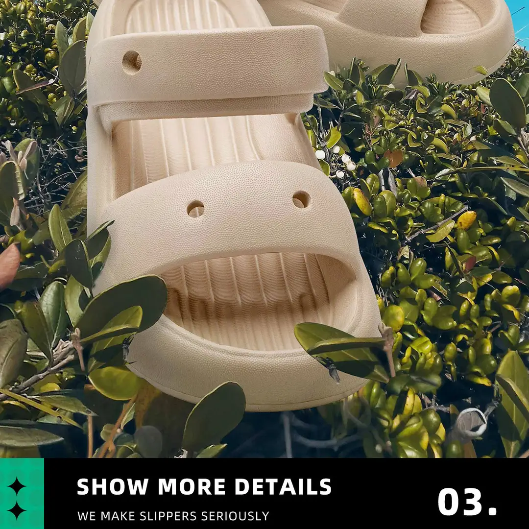 Women's Indoor Non-Slip Beach Sandals for Outdoor Wear, 2026 New Model, Ultra-Comfortable Slippers, Women's Clogs — feature 9