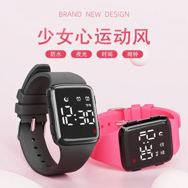 2024 LED Chinese Alarm Watch with Alarm Clock - Image 8