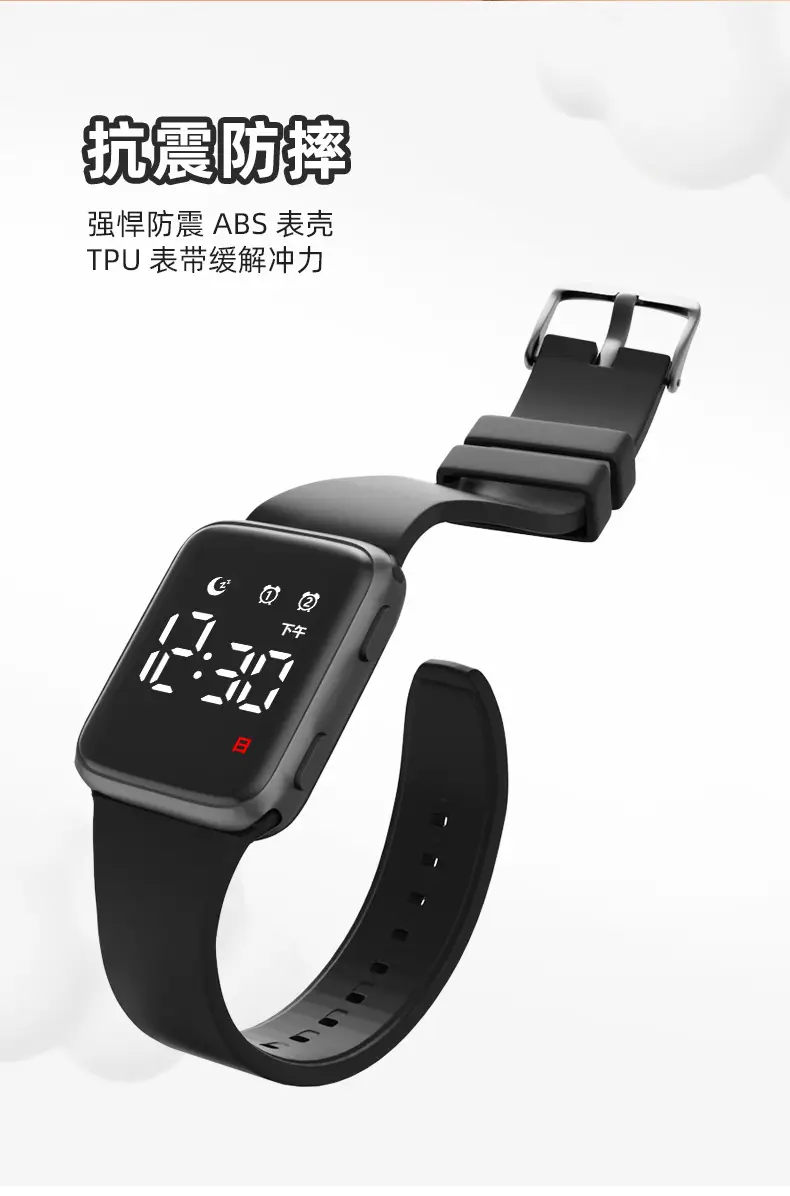2024 LED Chinese Alarm Watch with Alarm Clock — feature 11