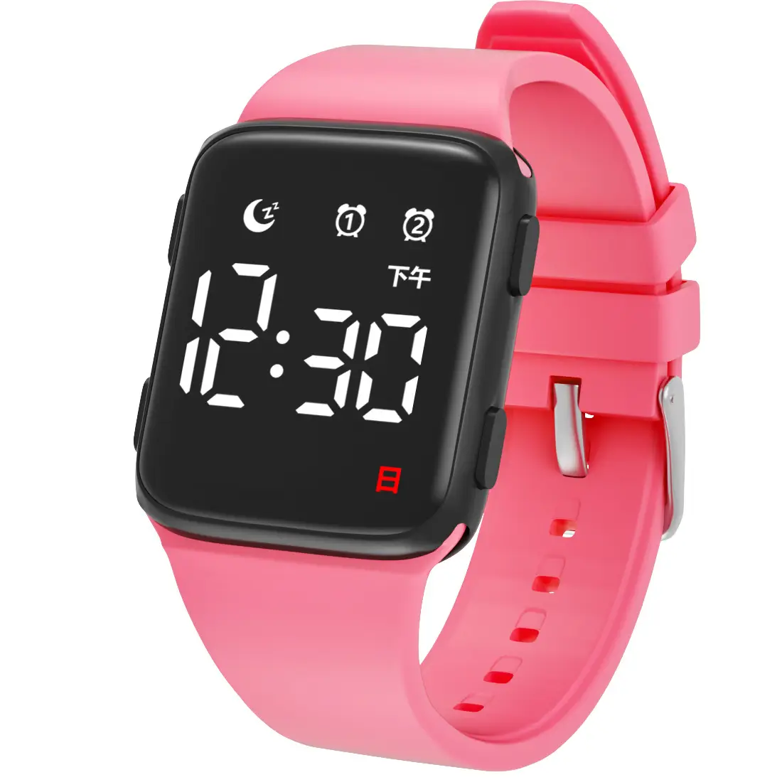 2024 LED Chinese Alarm Watch with Alarm Clock — feature 30