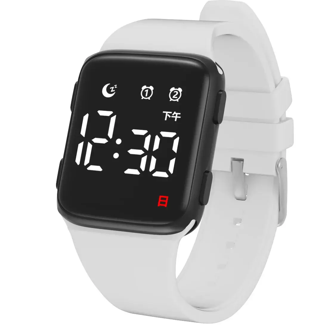 2024 LED Chinese Alarm Watch with Alarm Clock - Image 2
