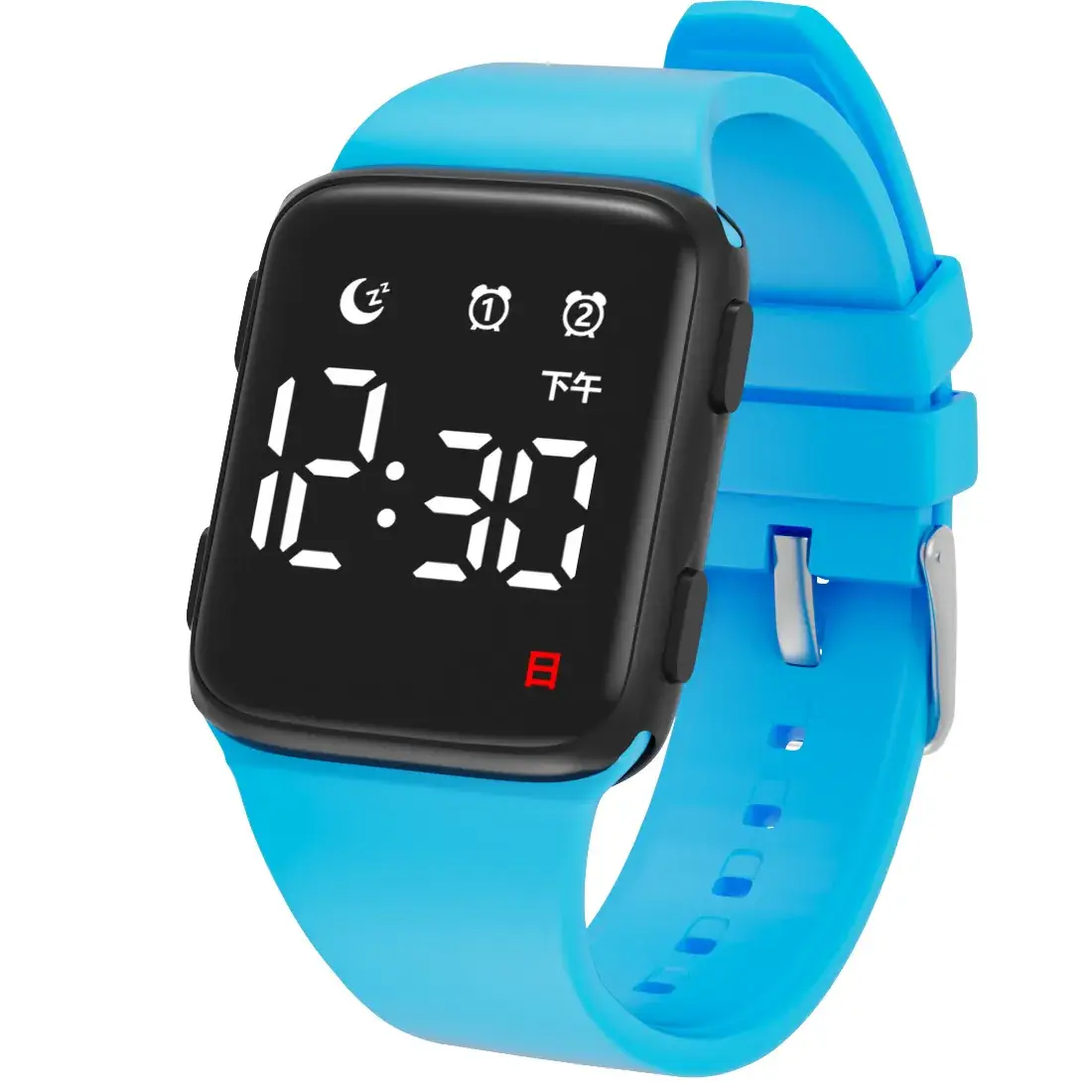 2024 LED Chinese Alarm Watch with Alarm Clock - Image 5