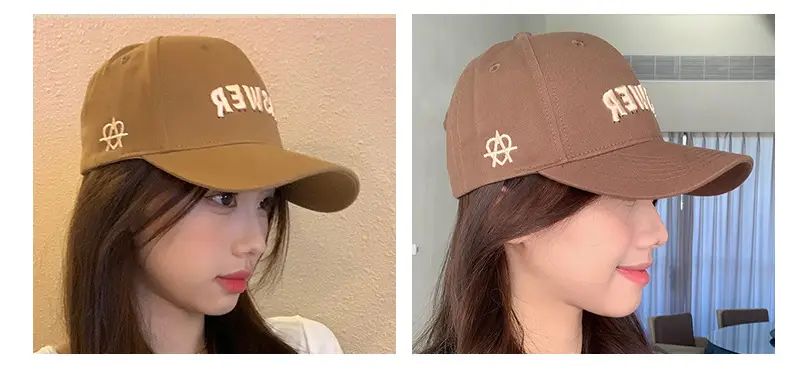 Men White 3D Letter Baseball Cap for Men — feature 12