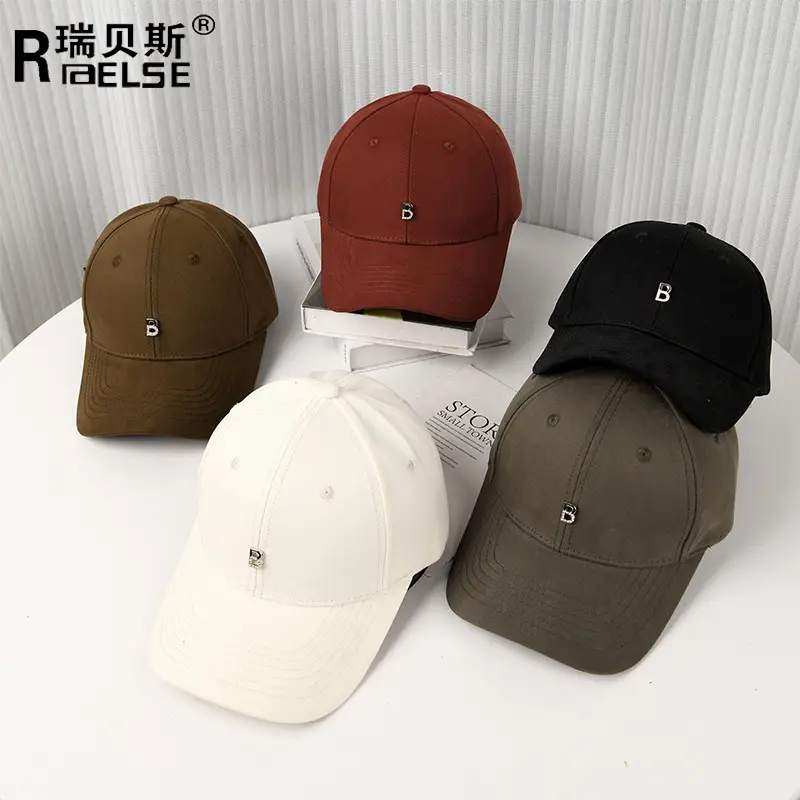 Men & Women European American Baseball Caps Solid Color - Image 6