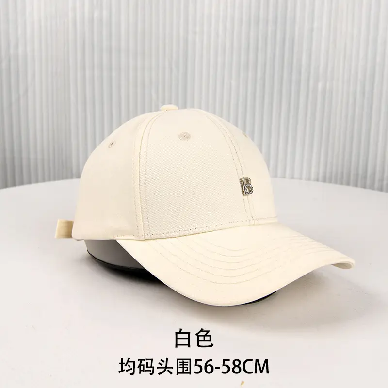 Men & Women European American Baseball Caps Solid Color - Image 2
