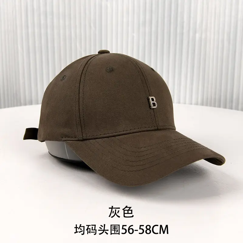 Men & Women European American Baseball Caps Solid Color - Image 3