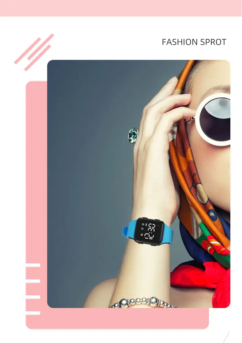 Waterproof Student Alarm Clock with Digital Display — feature 23