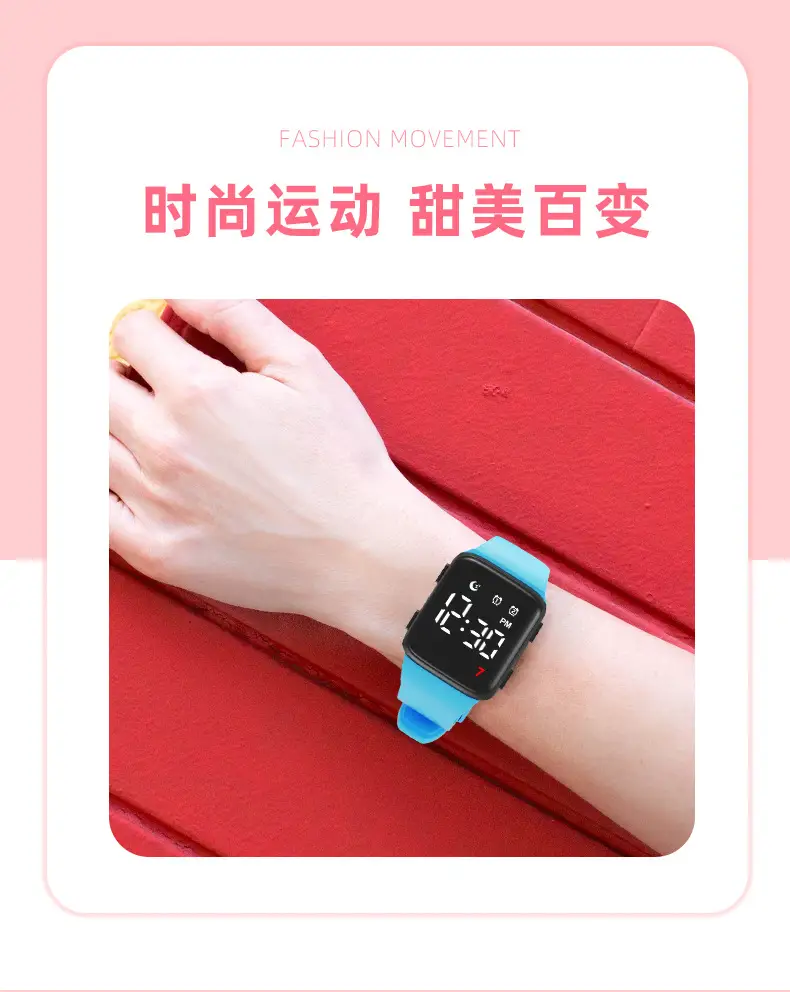 Waterproof Student Alarm Clock with Digital Display — feature 4