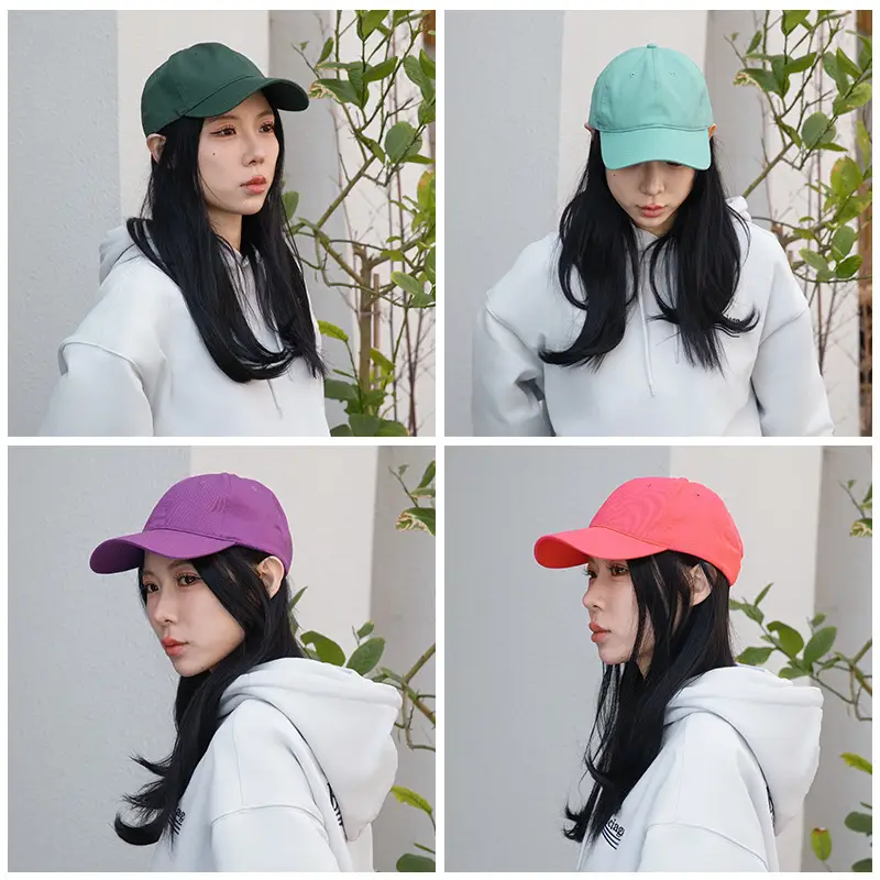 Pink Baseball Cap for Men Women with Embroidery - Image 39