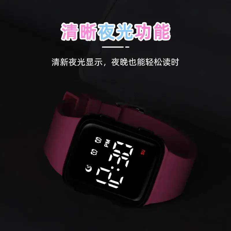 2024 LED Digital Watch with Waterproof Band - Image 3