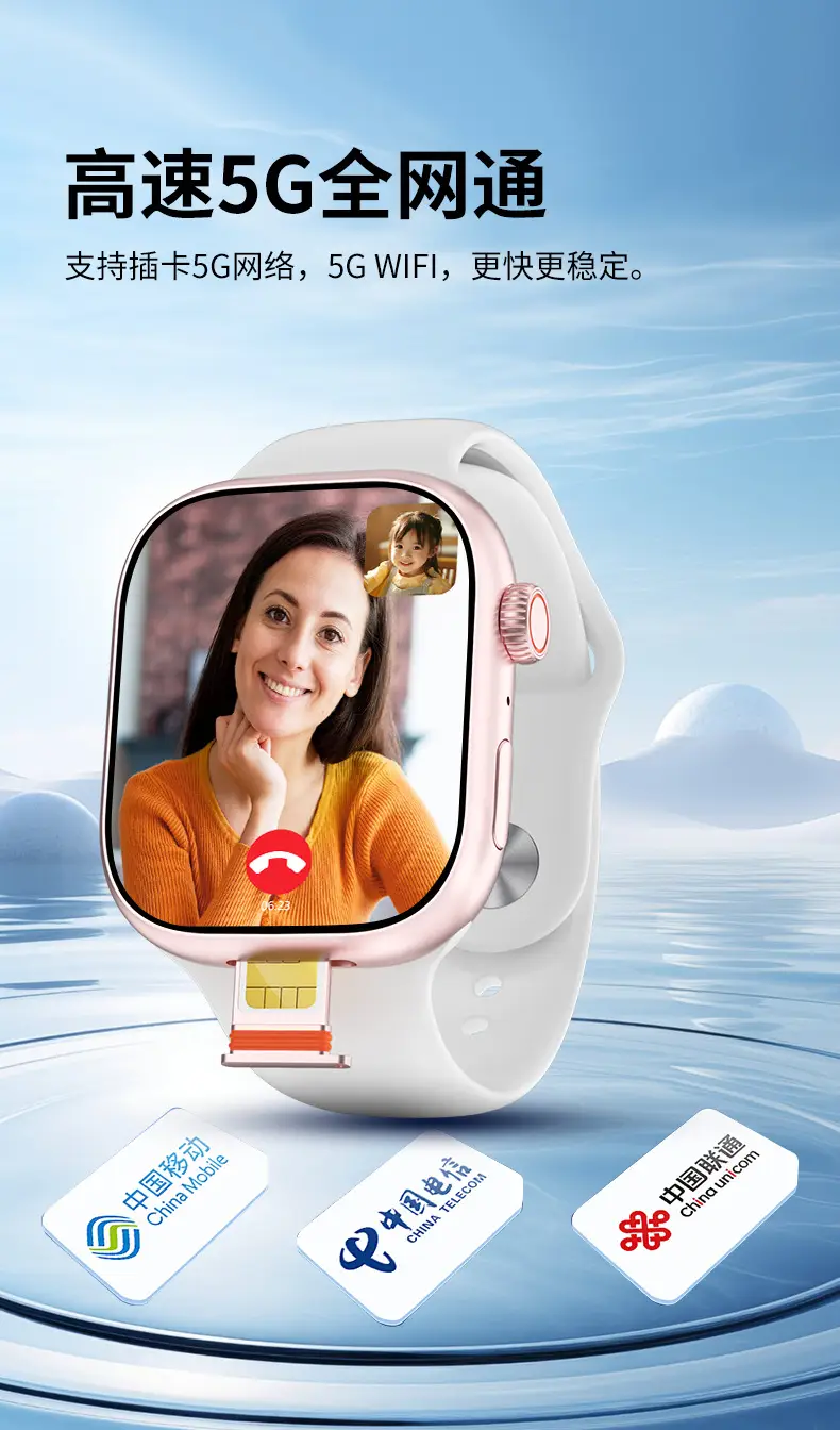 Smartwatch from Huaqiangbei with Card Slot, Camera, Wi-Fi, Bluetooth, Nfc, Voice Recognition, Touch Buttons, and Smart Notifications — feature 20