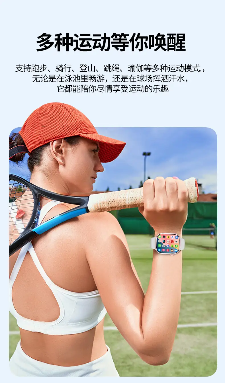 Smartwatch from Huaqiangbei with Card Slot, Camera, Wi-Fi, Bluetooth, Nfc, Voice Recognition, Touch Buttons, and Smart Notifications — feature 30