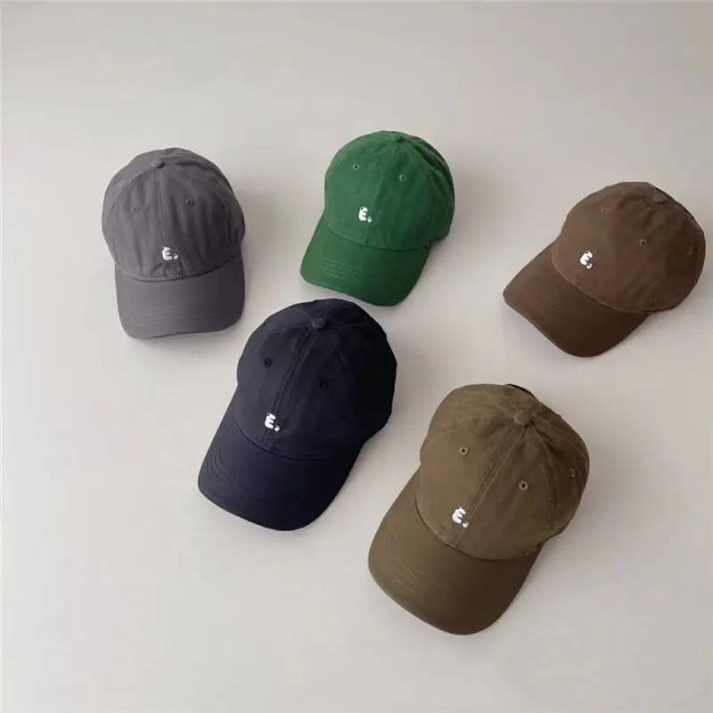 Kids Korean Style Beige Peaked Cap All-Matching - Image 10