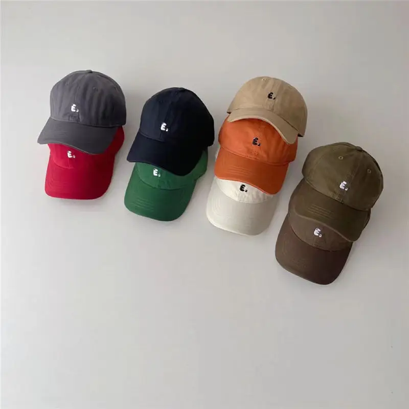 Kids Korean Style Beige Peaked Cap All-Matching - Image 11