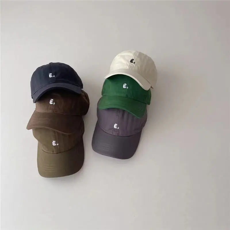Kids Korean Style Beige Peaked Cap All-Matching - Image 12