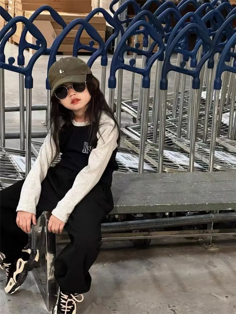 Kids Korean Style Beige Peaked Cap All-Matching — feature 15