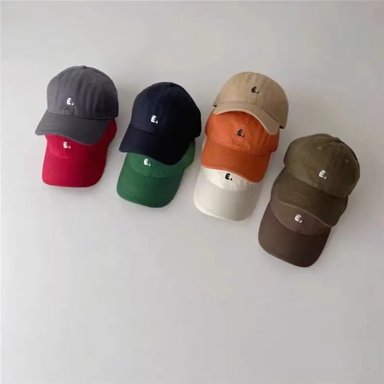 Kids Korean Style Beige Peaked Cap All-Matching — feature 20