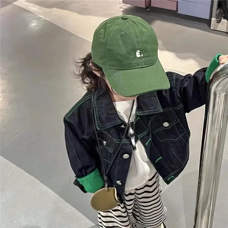 Kids Korean Style Beige Peaked Cap All-Matching — feature 7