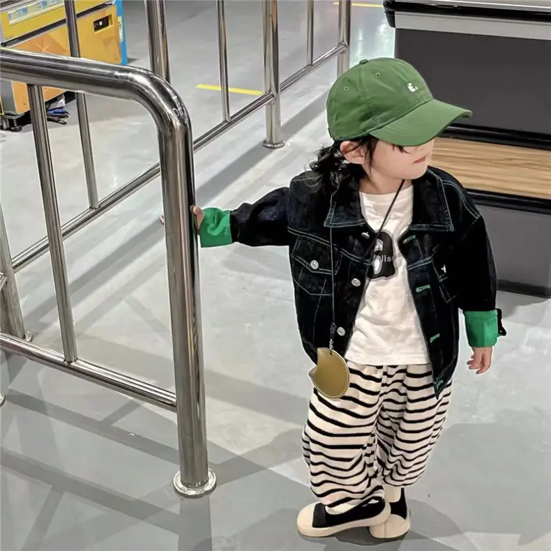 Kids Korean Style Beige Peaked Cap All-Matching — feature 8