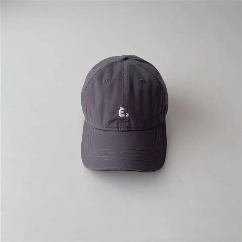 Kids Korean Style Beige Peaked Cap All-Matching - Image 2